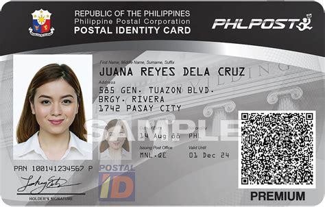 About the Improved Postal ID .